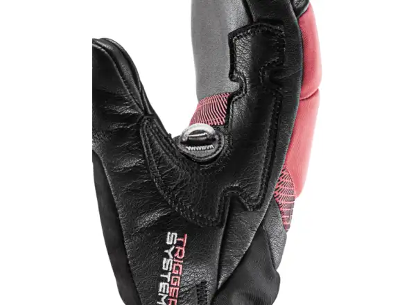 Leki Griffin Base 3D Women Mitt damskie rękawice Black-Rose