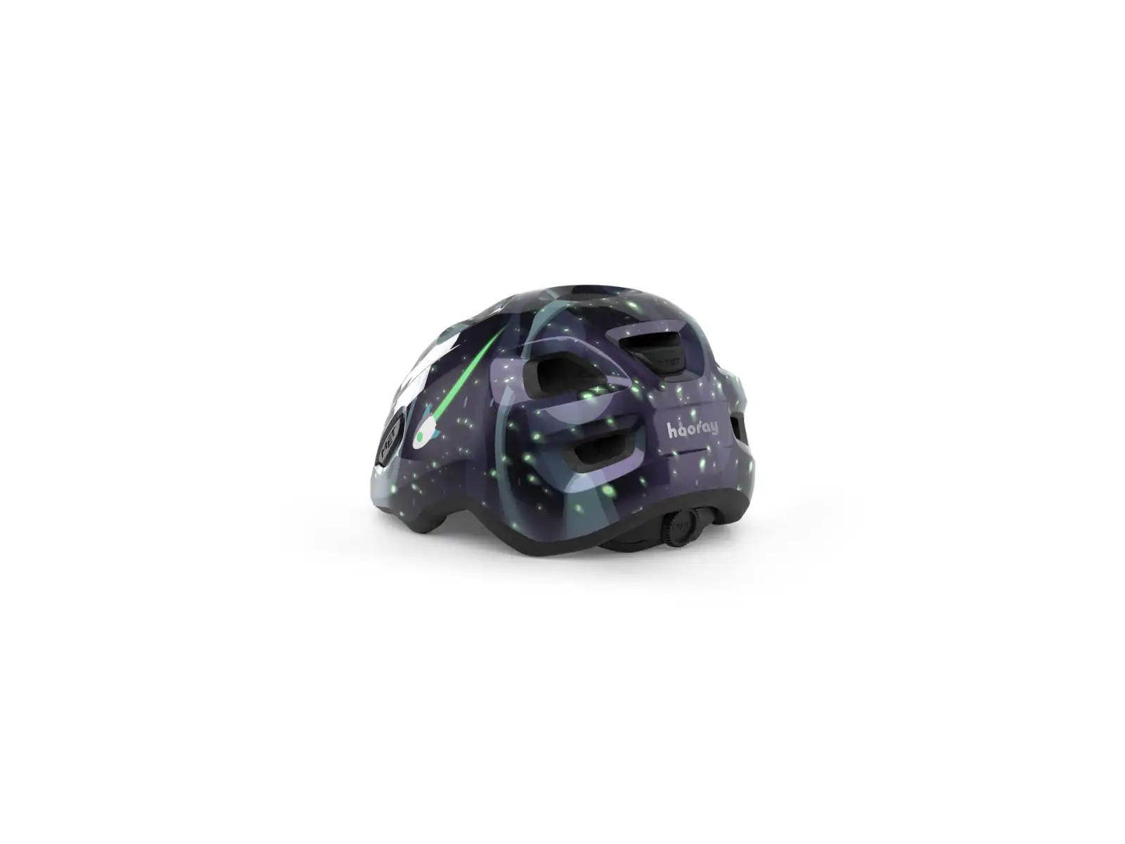 MET Hooray dziecięcy kask Space Glow In The Dark