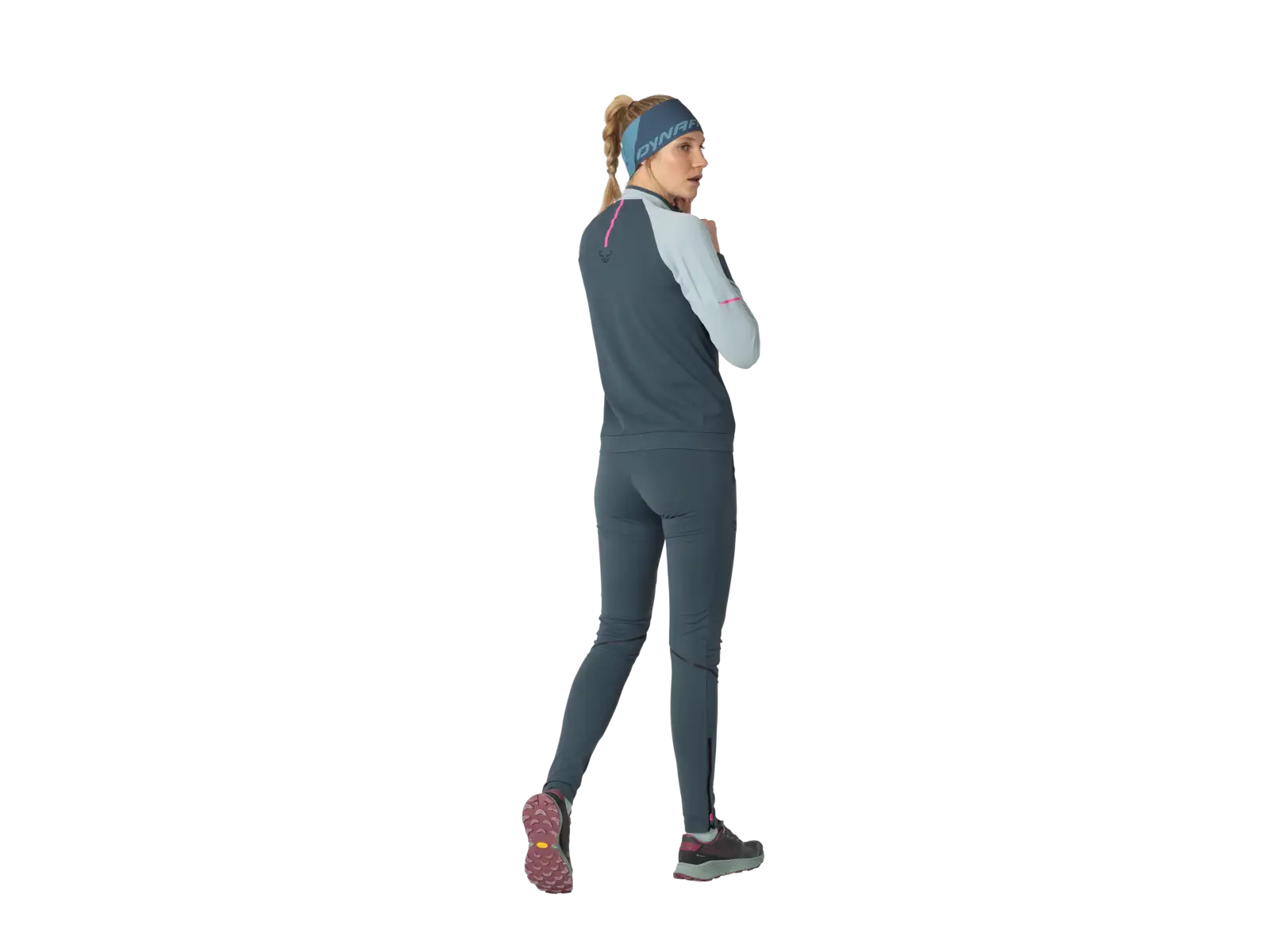 Dynafit Alpine 1/2 Zip damska koszulka dlugi rekaw Cloud Blue