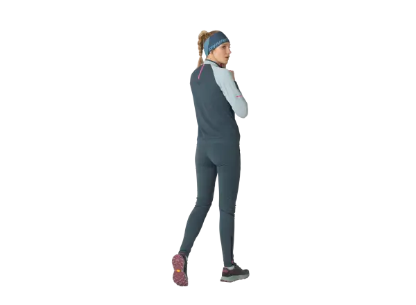 Dynafit Alpine 1/2 Zip damska koszulka dlugi rekaw Cloud Blue