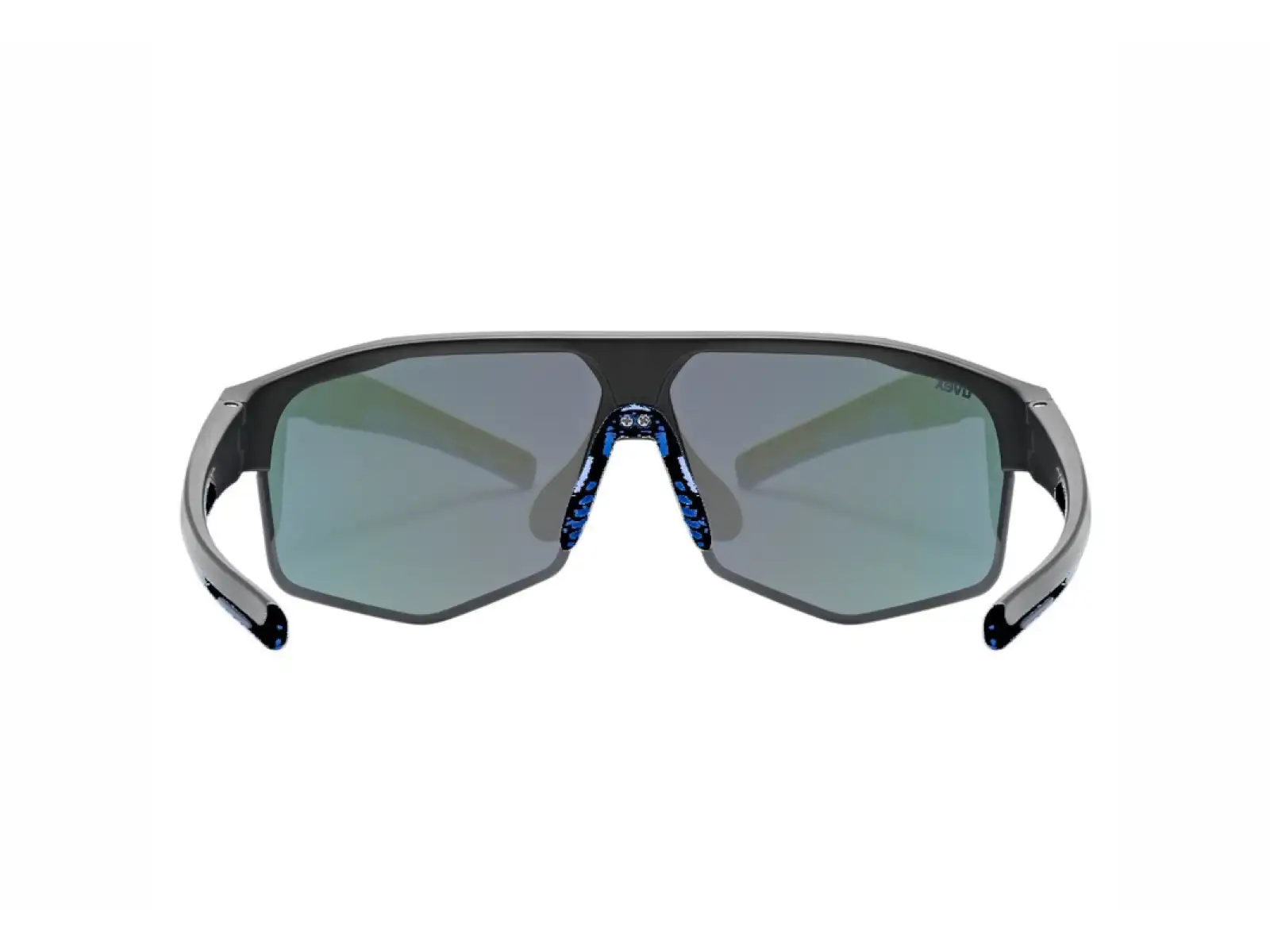 Uvex Axos Set okulary Black Matt/Mirror Blue