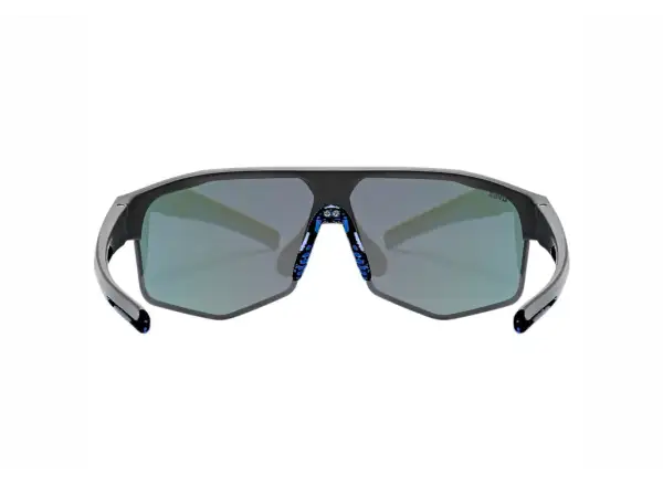 Uvex Axos Set okulary Black Matt/Mirror Blue