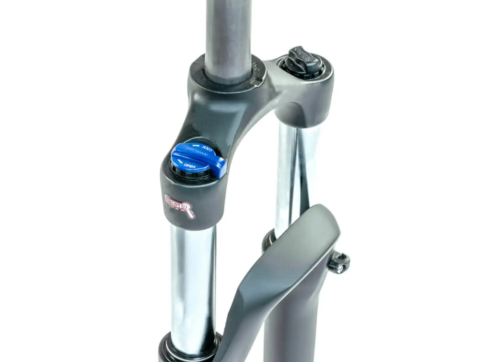 SR Suntour XCM HLO DISC 100 mm 27,5" MTB amortyzowany widelec czarna bez naklejki