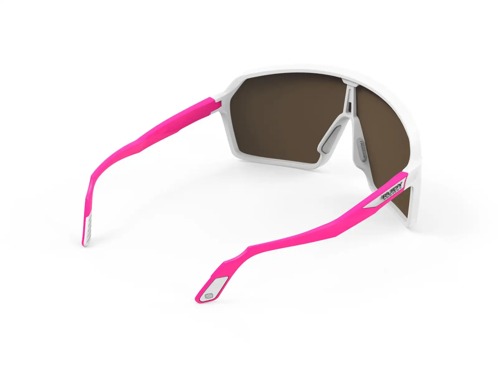 Rudy Project Spinshield okulary przeciwsłoneczne White-Pink fluo/Multilaser Red