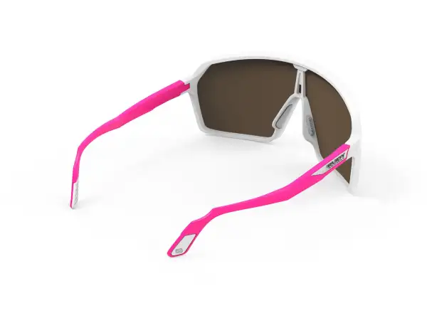 Rudy Project Spinshield okulary przeciwsłoneczne White-Pink fluo/Multilaser Red