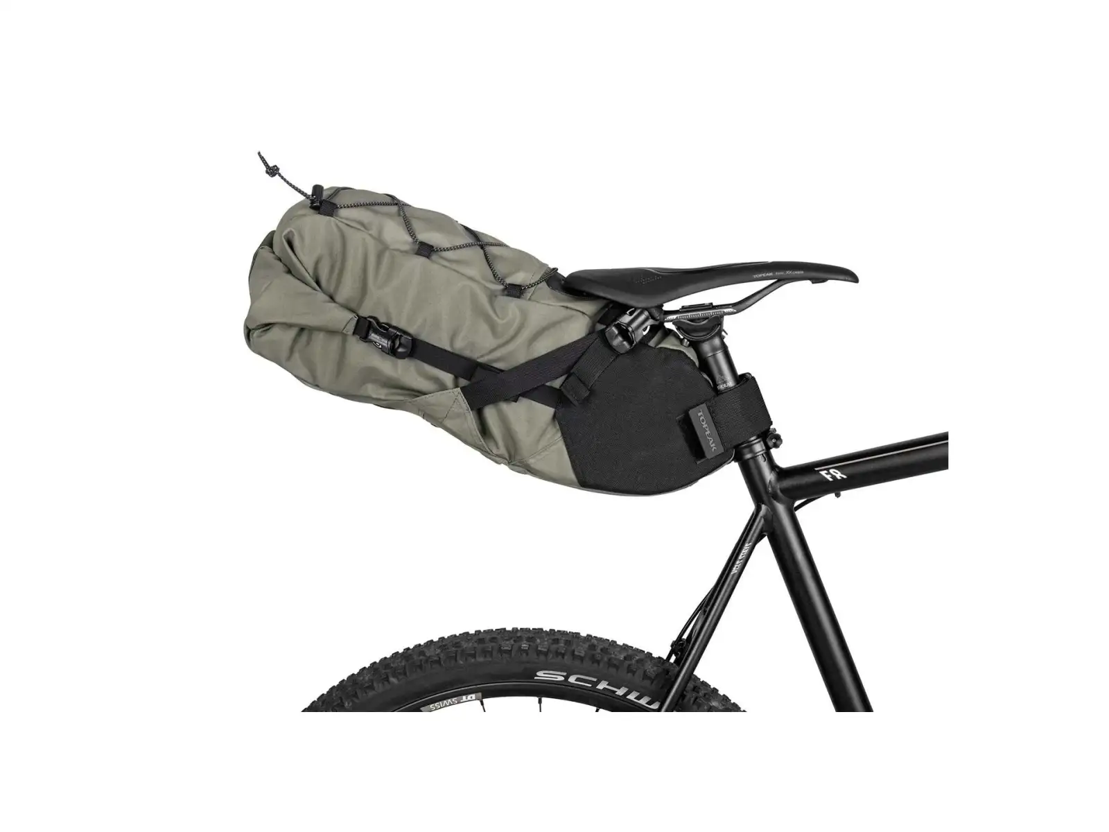Topeak BackLoader zwijana torba podsiodłowa 6 l zielona
