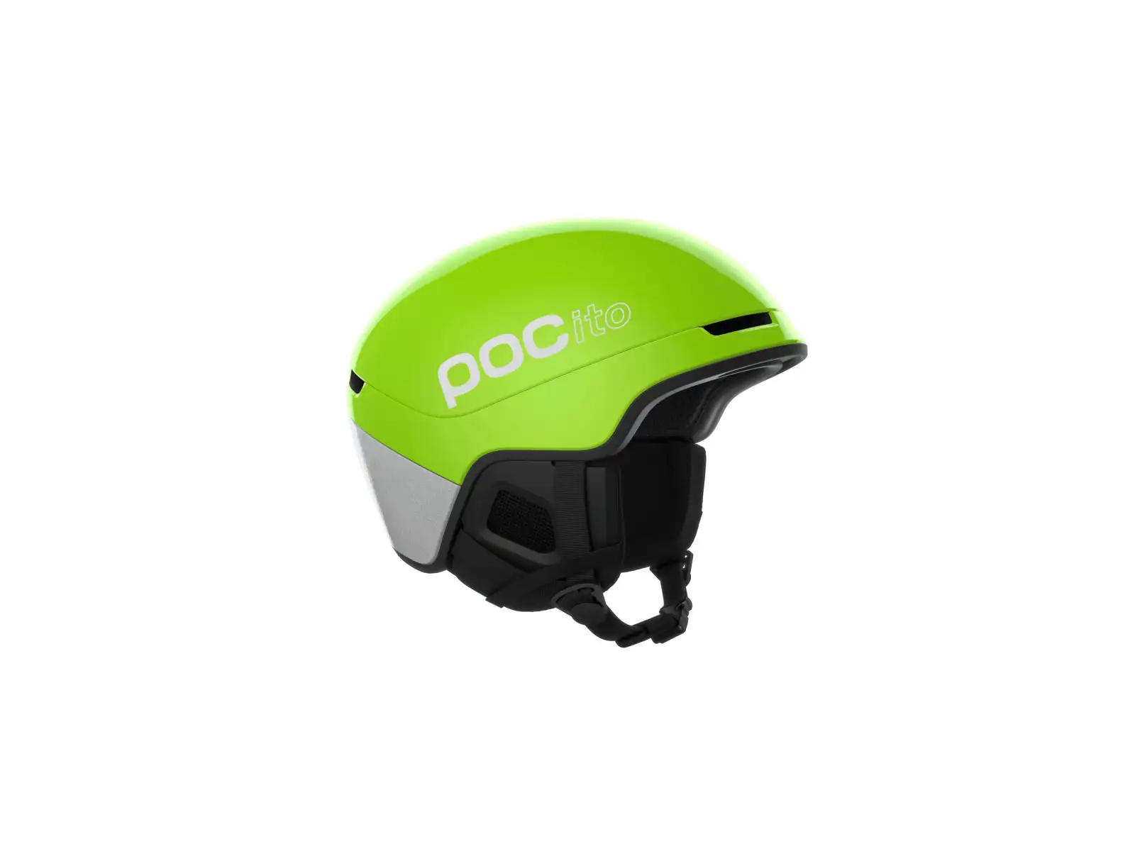 POC POCito Obex dziecięcy kask narciarski Fluorescent Yellow/Green