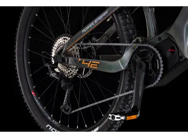 4EVER Powerstream Pro rower elektryczny full suspension Chameleon/Bronze