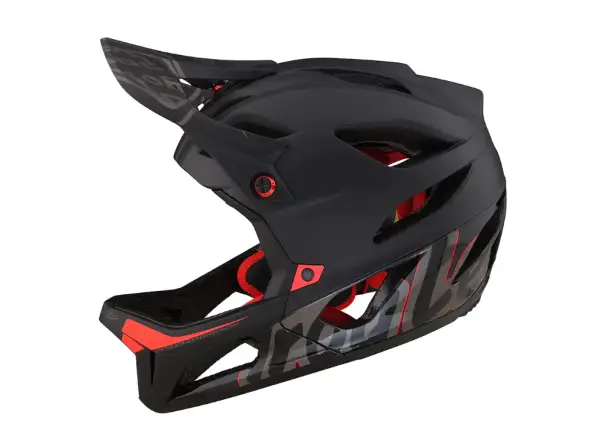 Troy Lee Designs Stage Mips kask Signature Black