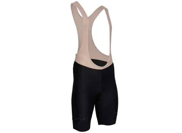 Silvini Suelo męskie spodenki z szelkami i wkładką Black/Cream