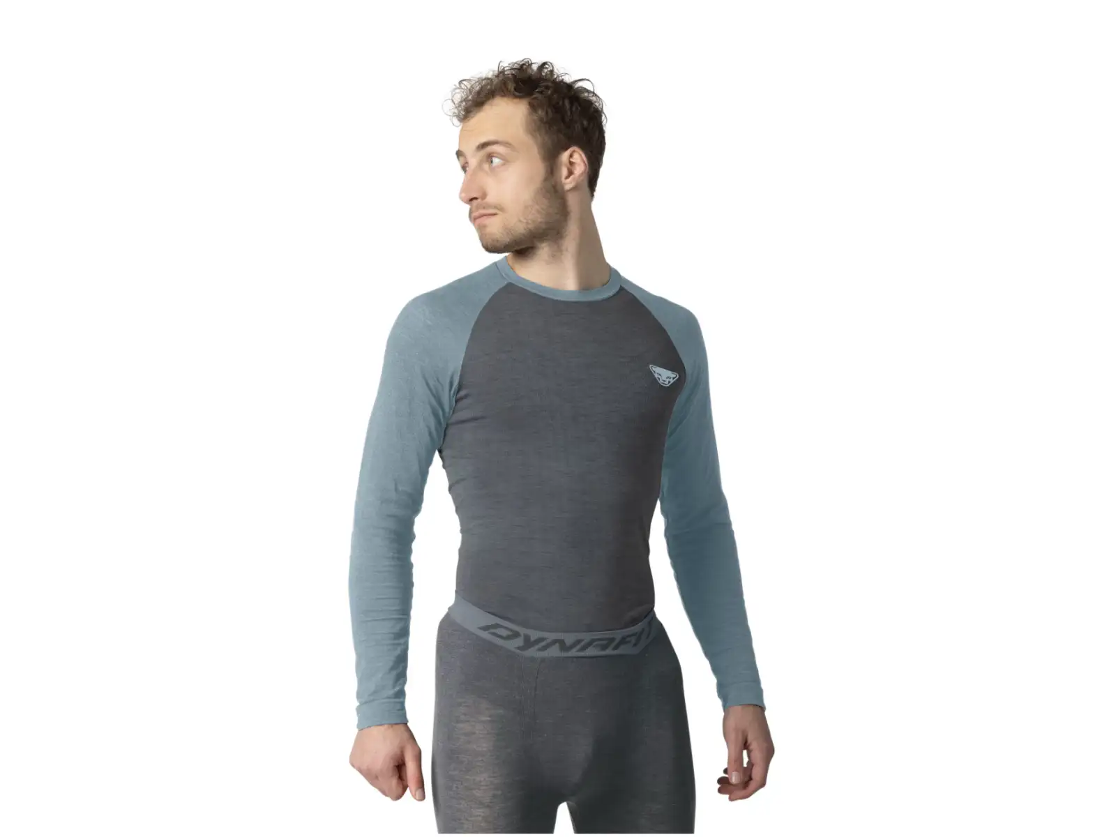 Dynafit Tour Light Merino męska koszulka z długim rękawem Smoke Blue
