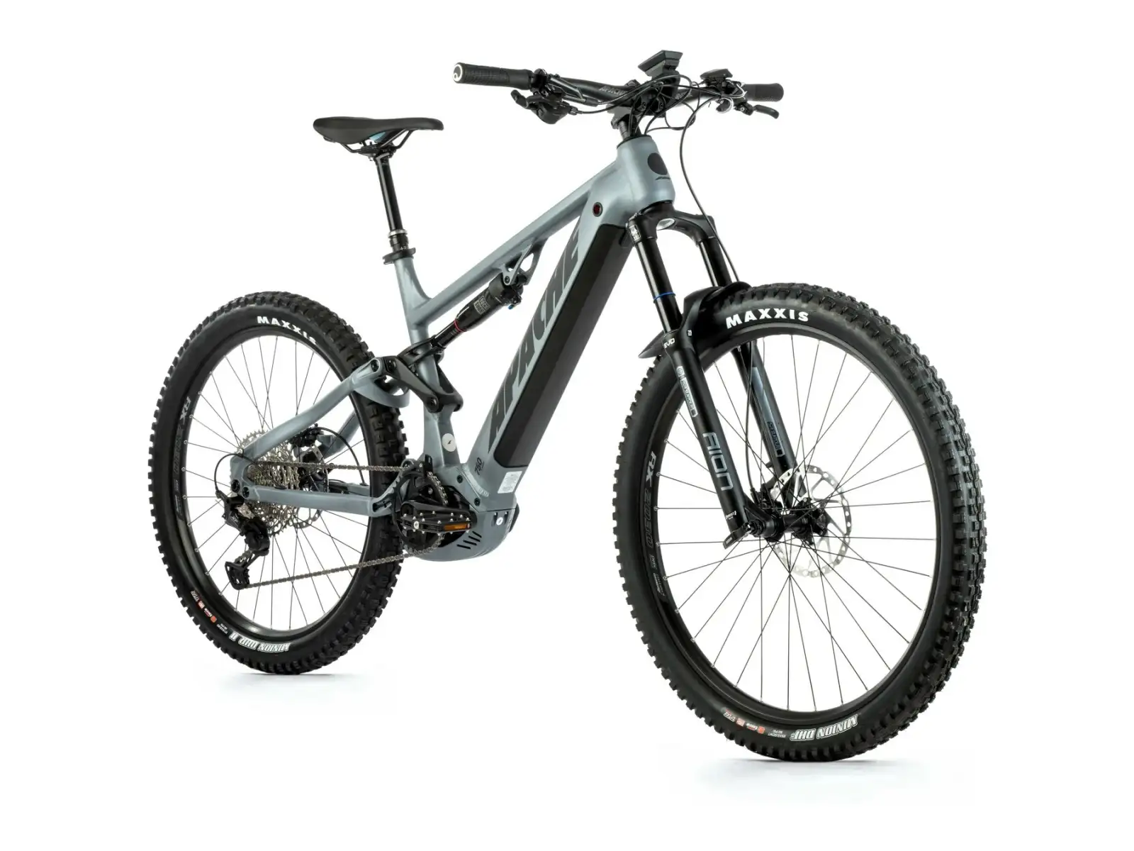 Apache Quruk 1 Bosch 1000 Wh rower elektryczny z pełnym zawieszeniem ciemnoszara