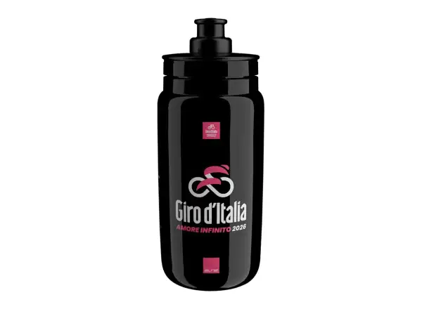 Elite Fly Team Giro D´Italia bidon 550 ml Black Map