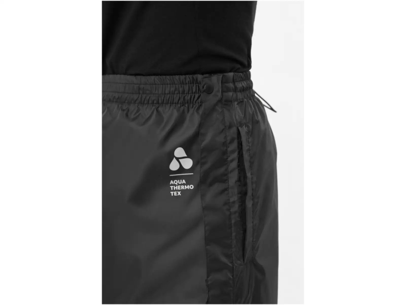 Viking Active Line Rainier męskie spodnie z pełnym zamkiem Black