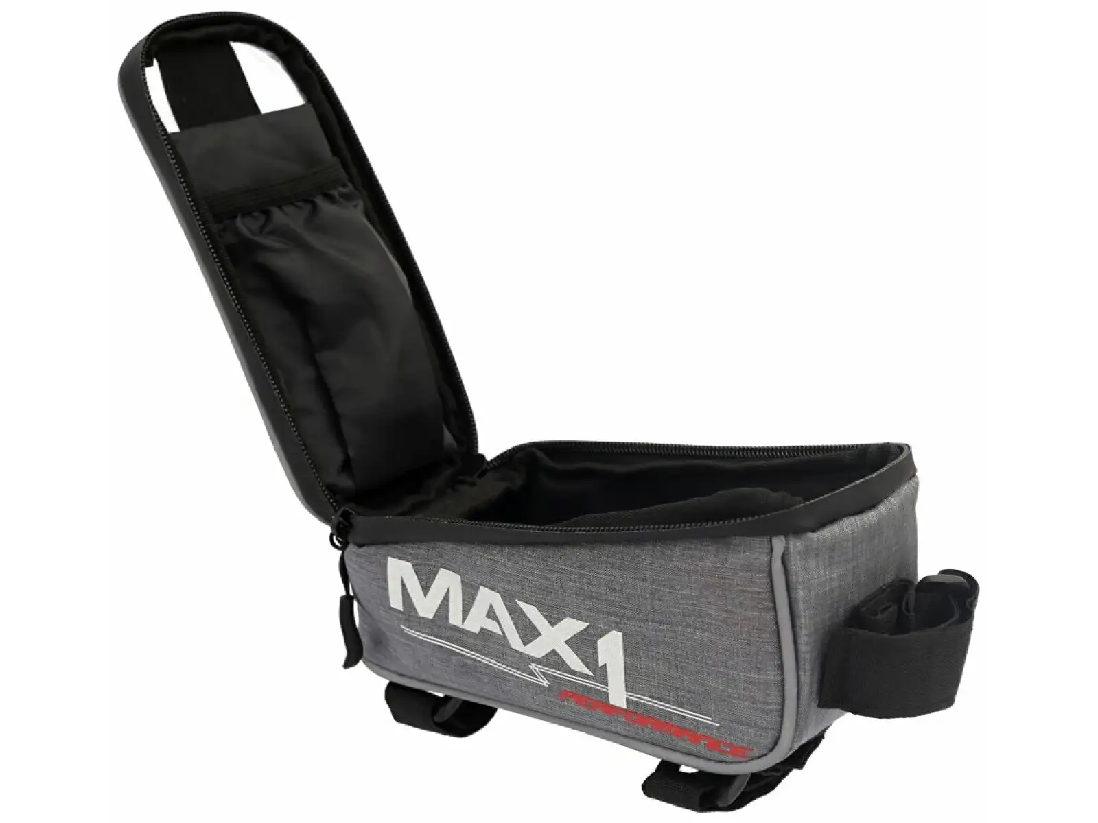 MAX1 Mobile One torba rowerowa na ramę 0,83 L szara