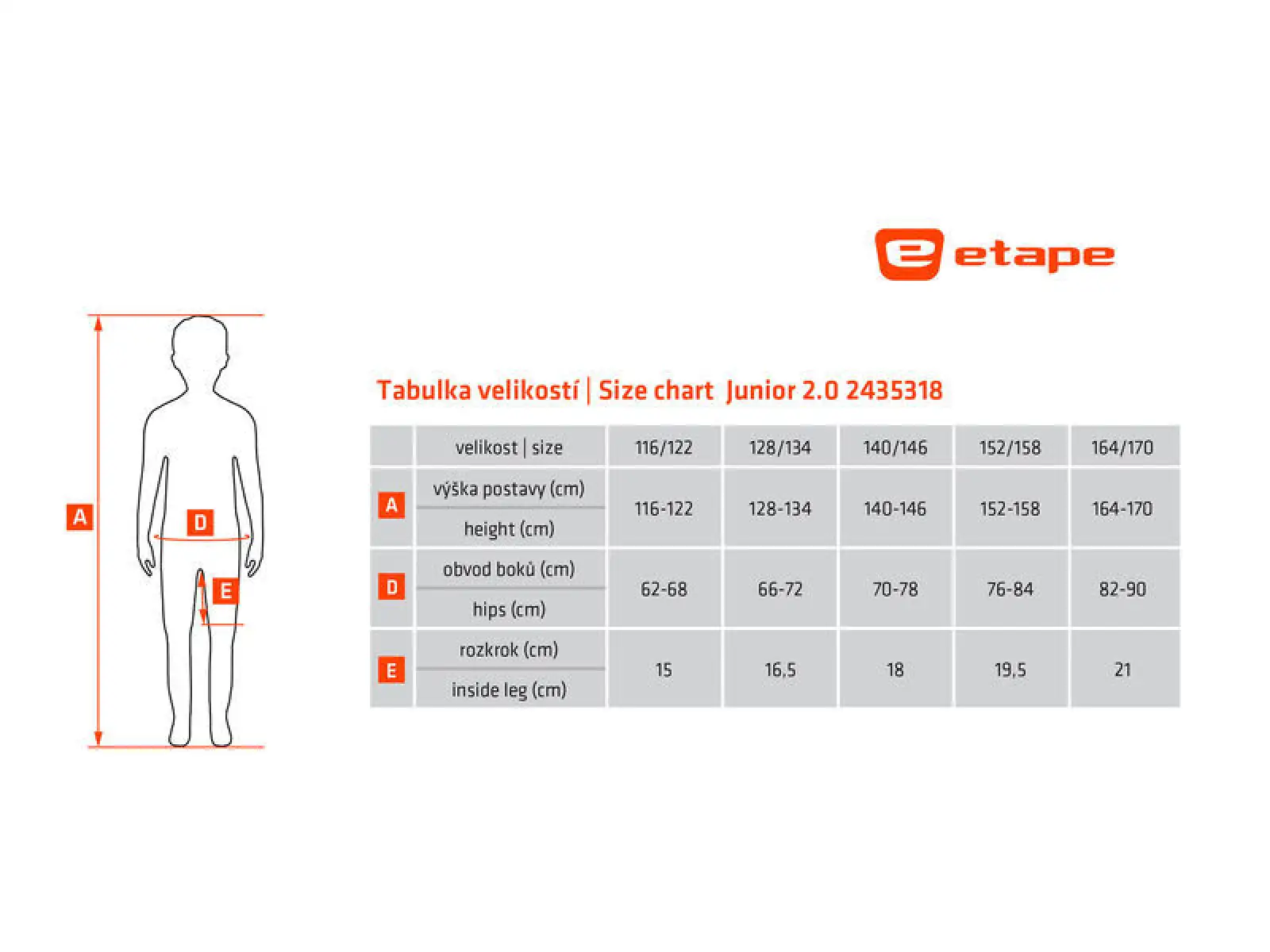 Etape Junior 2.0 dziecięce spodenki z wkładką czarna/zielona