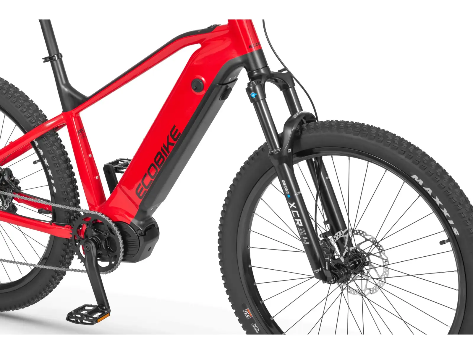 Ecobike RX 500 960 Wh Black Red górski rower elektryczny