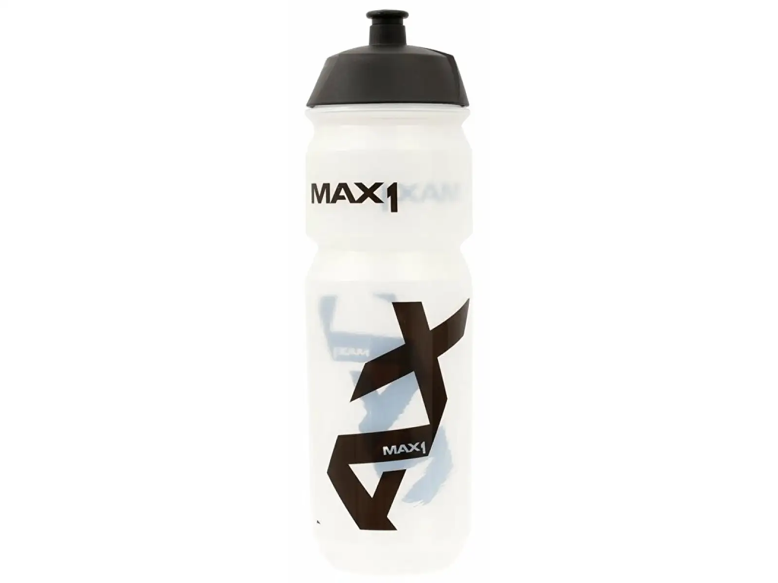 Max1 Stylo butelka 850 ml przezroczysta czarna