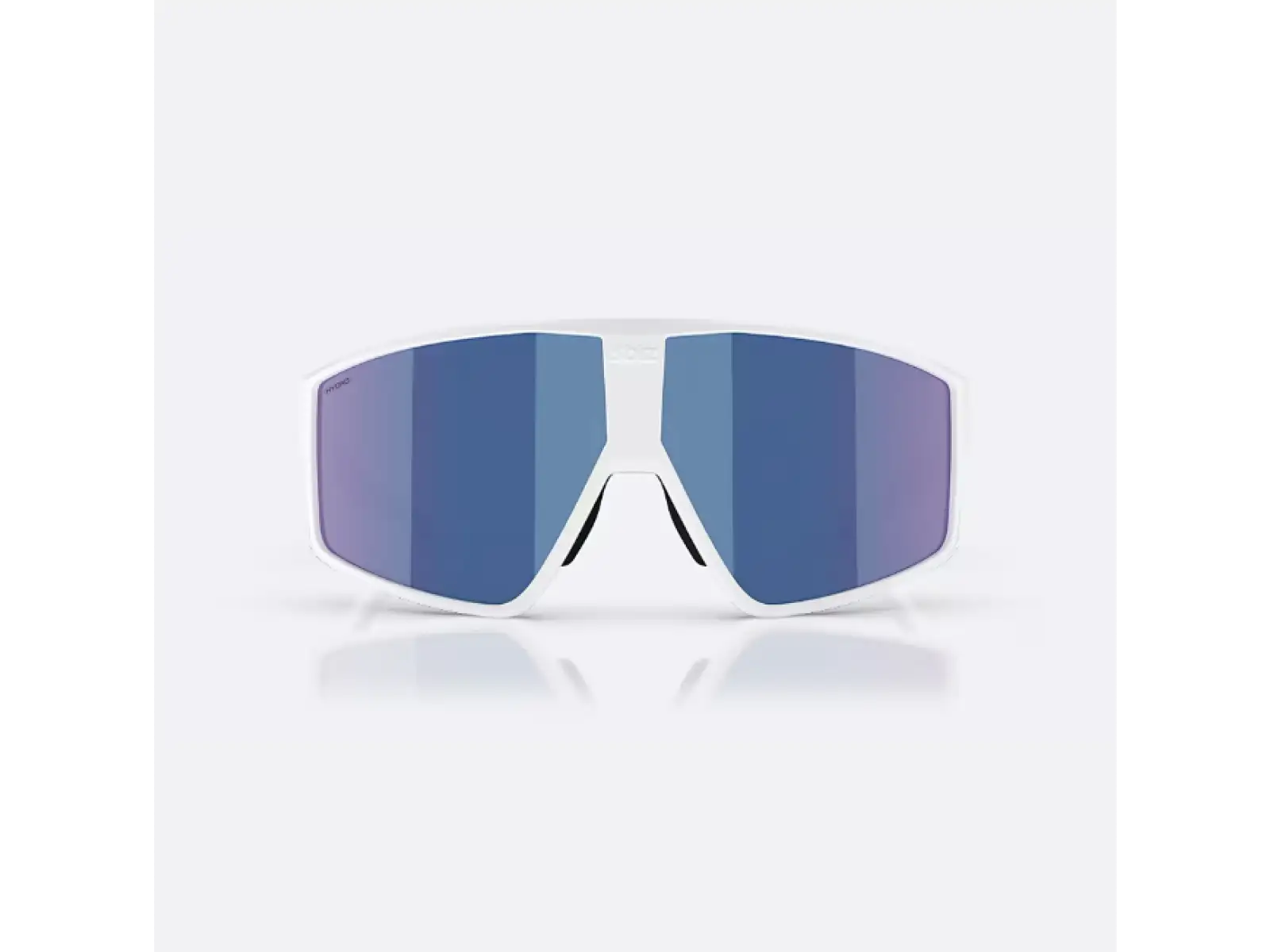 Bliz P002 okulary przeciwsłoneczne Matte White/Smoke Blue Multi