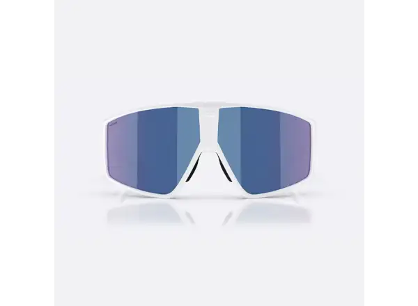 Bliz P002 okulary przeciwsłoneczne Matte White/Smoke Blue Multi