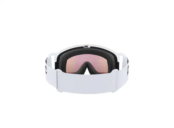 POC Nexal Mid WF gogle narciarskie Hydrogen White/Partly Sunny Orange