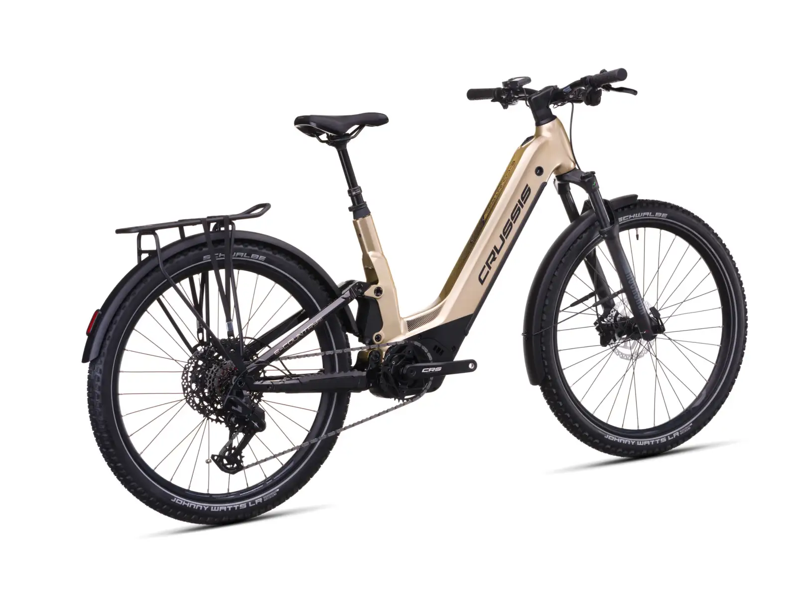 Crussis e-Country full 10.11 715Wh w pełni zawieszone rower elektryczny z niskim wejściem