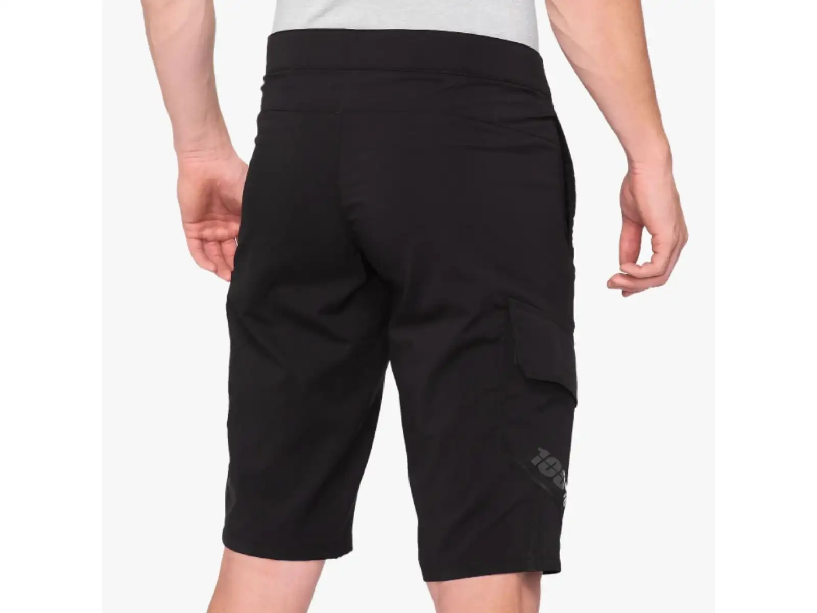 100% Ridecamp męskie szorty Black