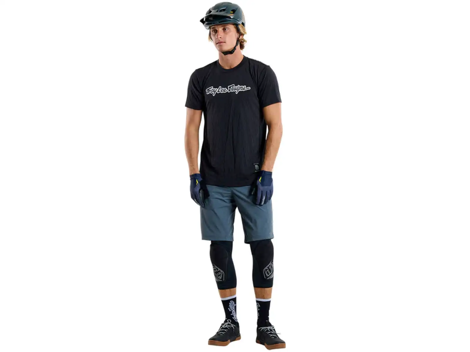 Troy Lee Designs Skyline Ride Tee męska koszulka krótki rękaw Signature Black