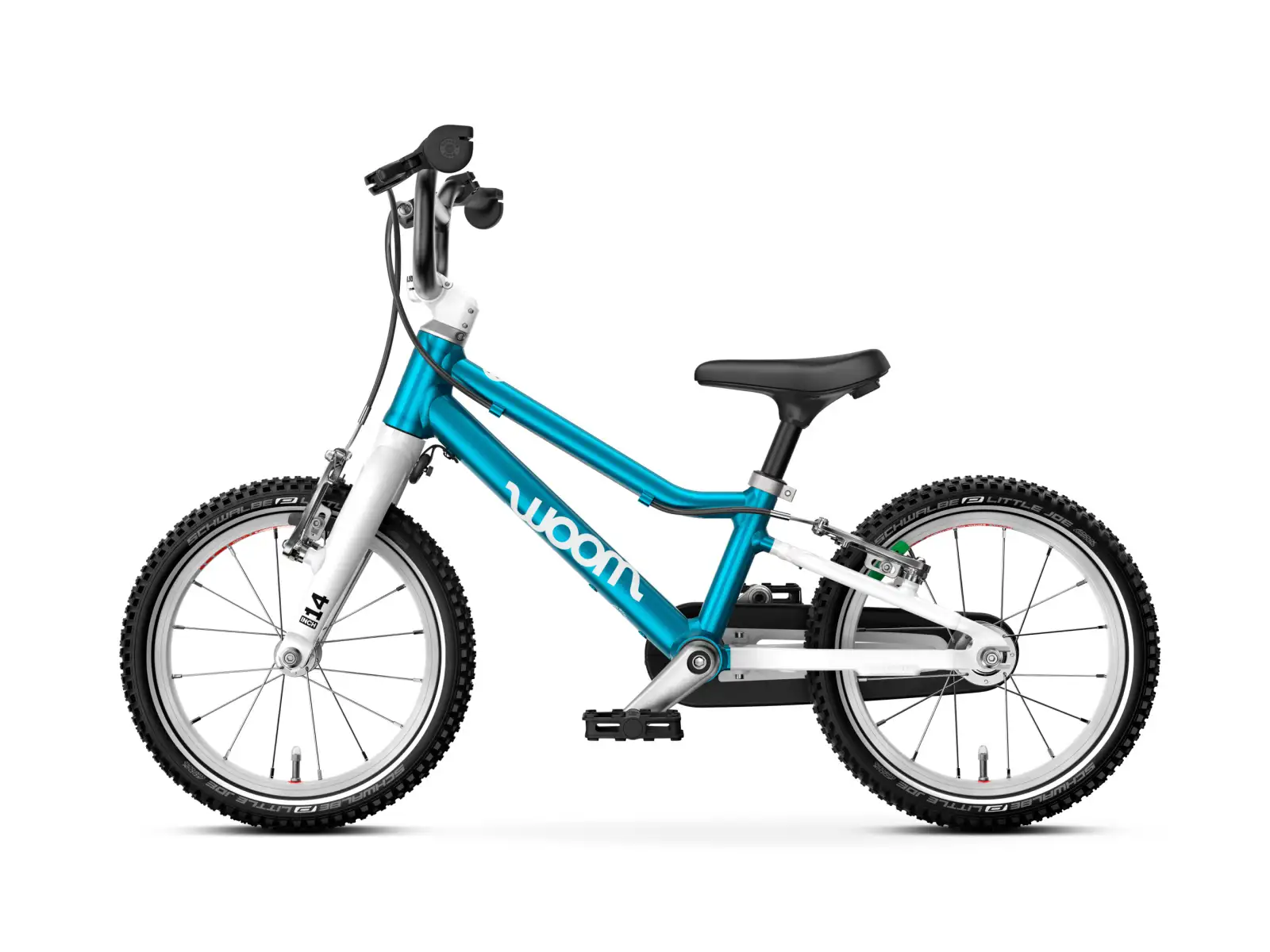 Woom GO 2 rower dziecięcy 14" Metallic Blue