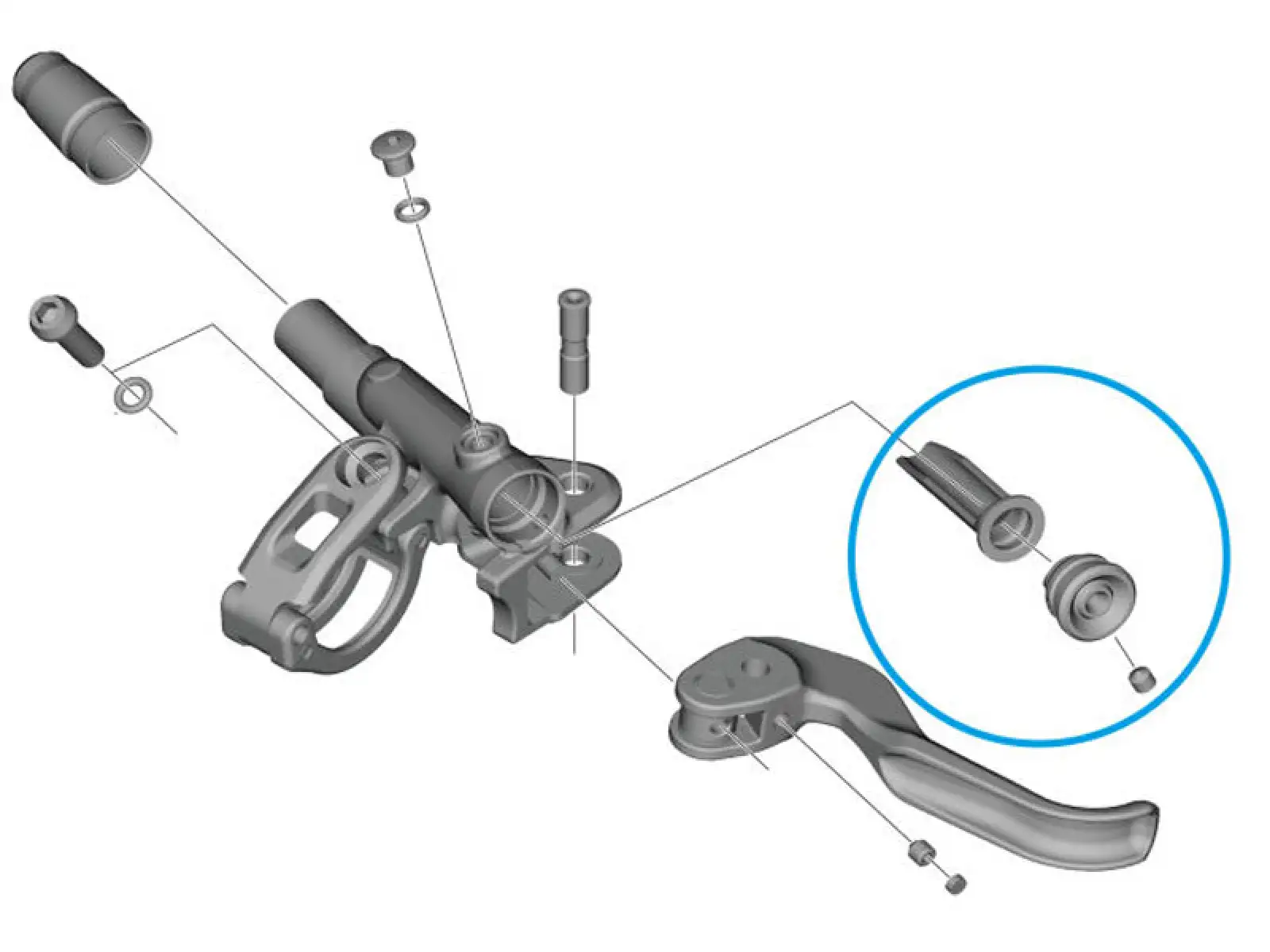 Shimano BL-M9100 membrana hamulcowa