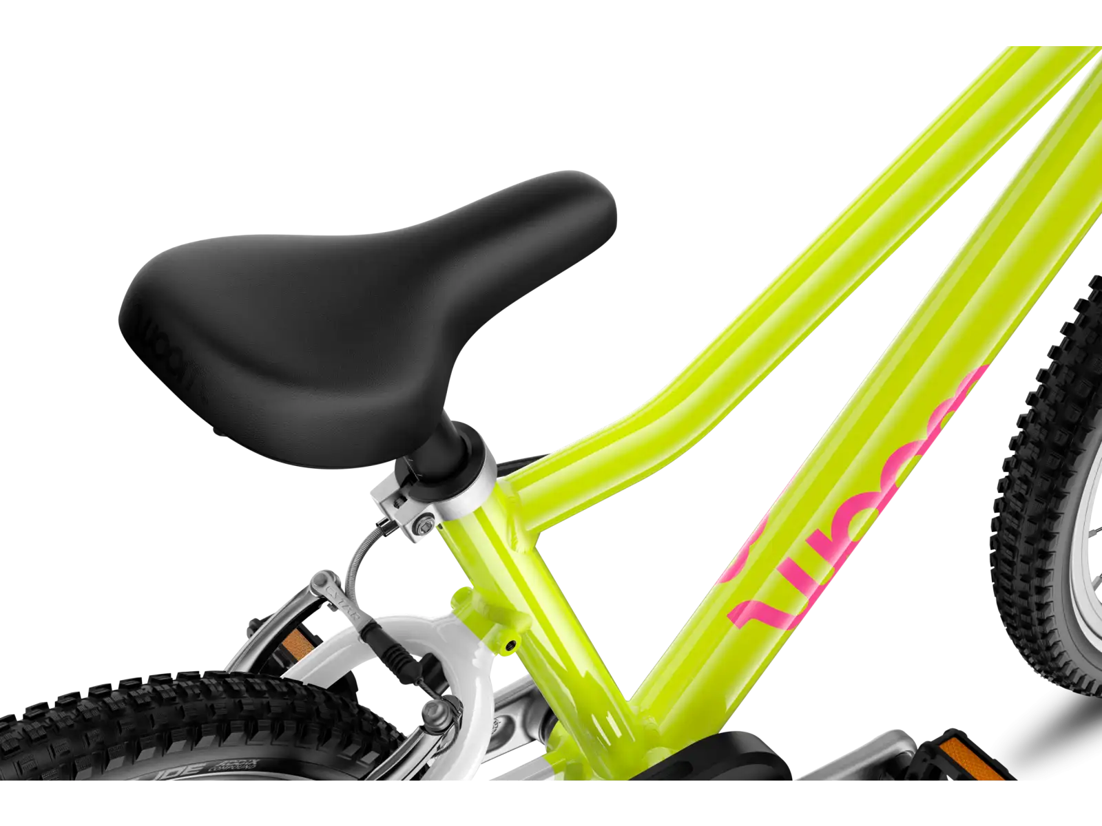 Woom GO 2 rower dziecięcy neon lime