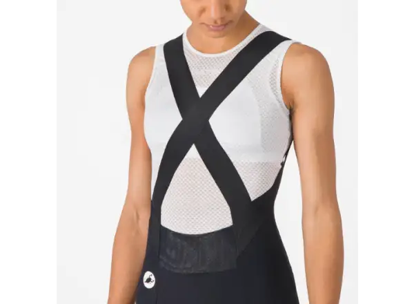 Castelli Espresso 2 W damskie spodenki z wkładką i szelkami Black
