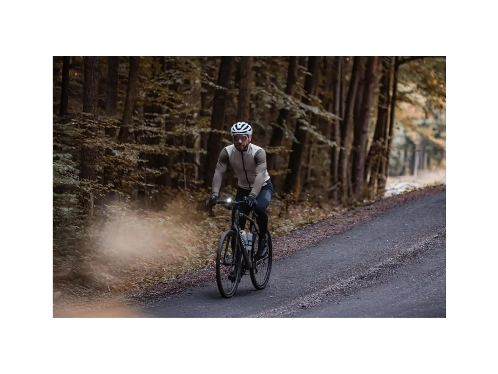 Force Strive okulary rowerowe transparentne/czarne lustrzana soczewka