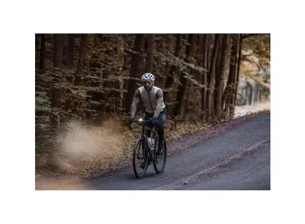 Force Strive okulary rowerowe transparentne/czarne lustrzana soczewka