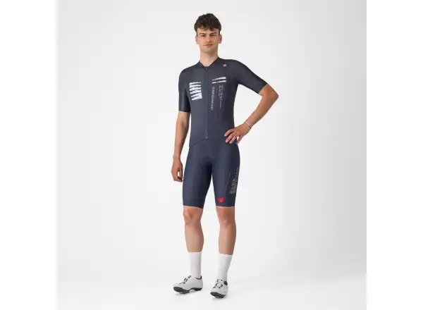 Castelli Espresso R-A/D męska koszulka Twilight Blue