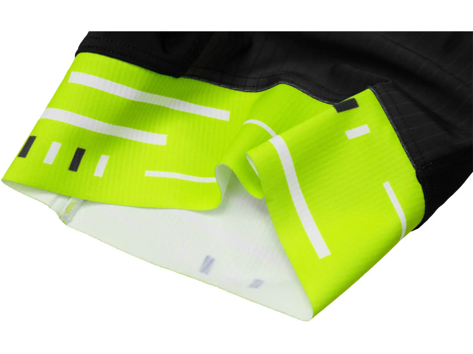 Etape Racing 2.0 męskie spodenki z wkładką czarna/żółta fluo