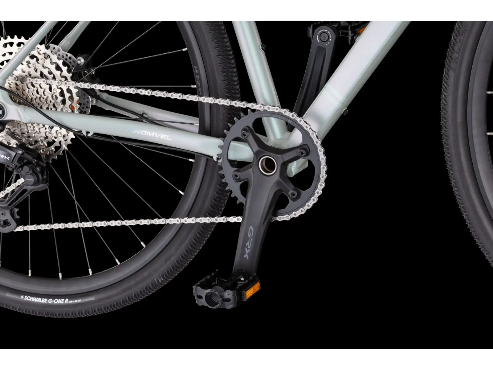 4Ever Gromvel Elite rower gravel Ghost pearl