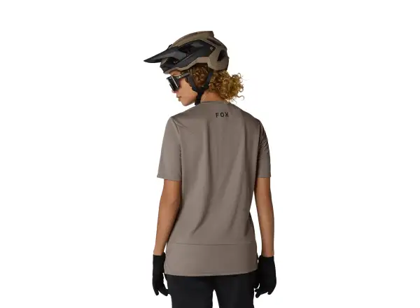Fox Ranger Head damska koszulka z krótkim rękawem Nutmeg Brown