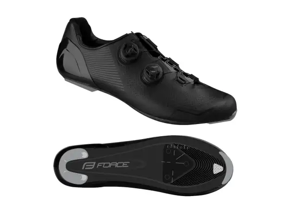 Force Road Warrior Carbon szosowe męskie buty rowerowe czarna