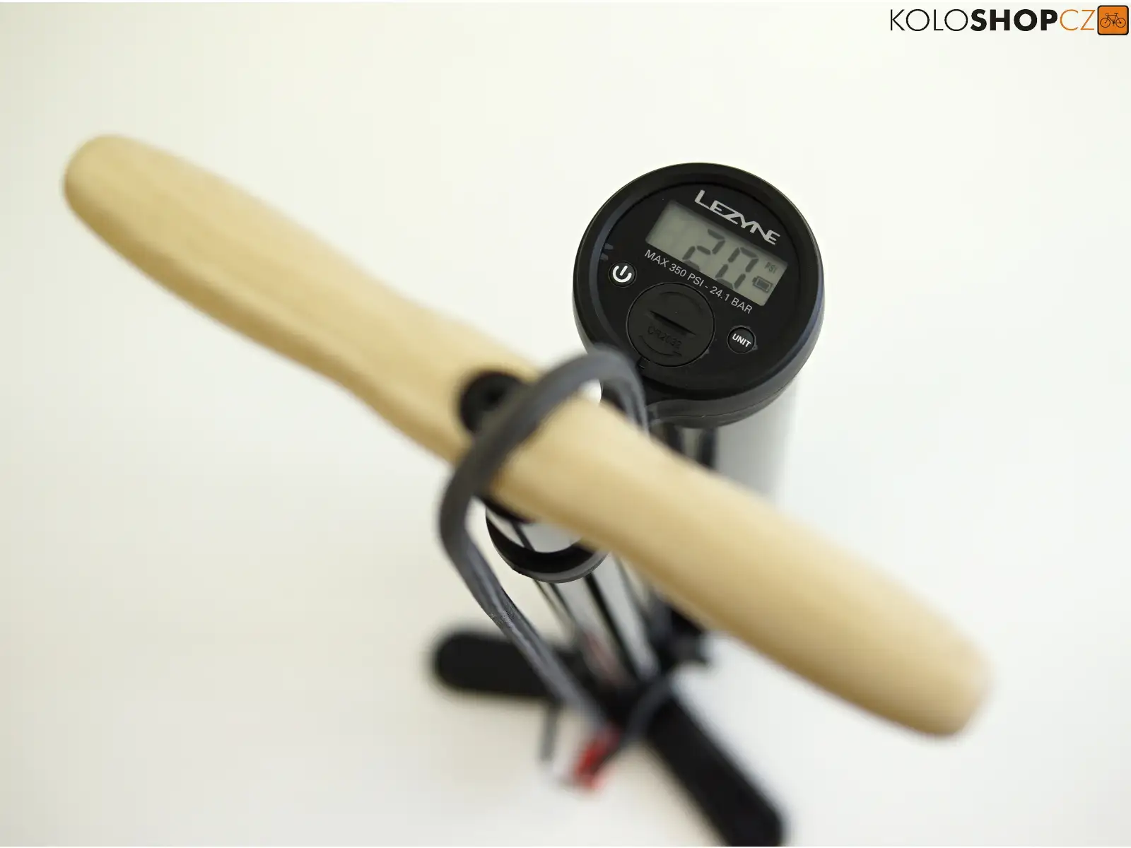 Lezyne Digital Pressure Over Drive pompa black