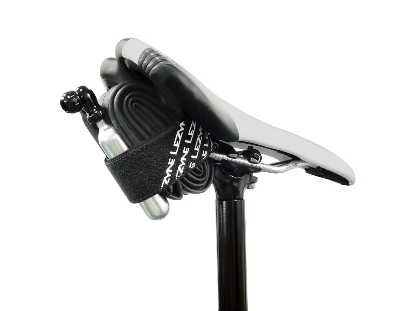 Lezyne Universal Strap pasek black/white logo
