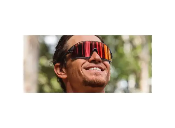 Tifosi Rail Race okulary sportowe Satin Vapor/Clarion Red/Clear