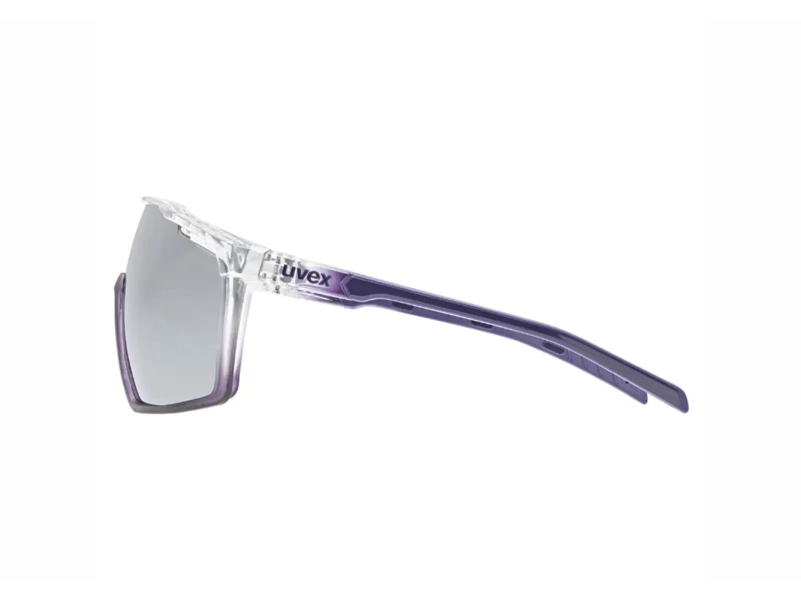 Uvex MTN Perform okulary Clear/Met Purple/Mirror Silver