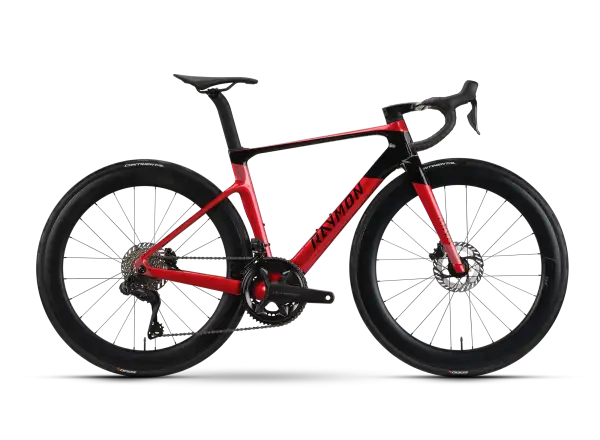 Raymon Arva Ultra rower szosowy RubyRed/Carbon