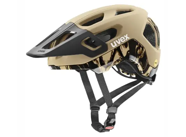 Uvex React MIPS MTB kask Desert/Black Matt