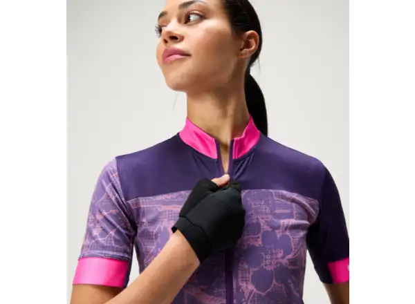 Endura FS260 Floral damski dres krótki rękaw Bramble