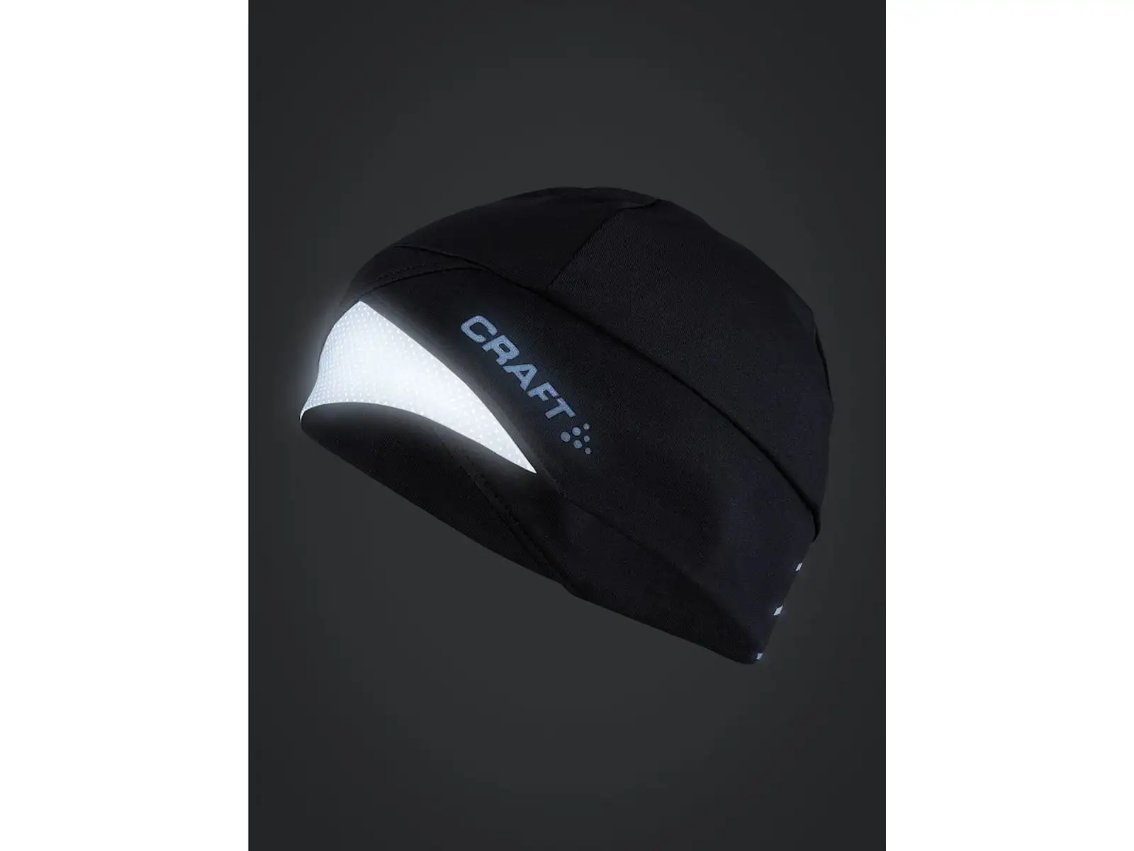 Craft ADV Lumen Fleece czapka biegowa czarna