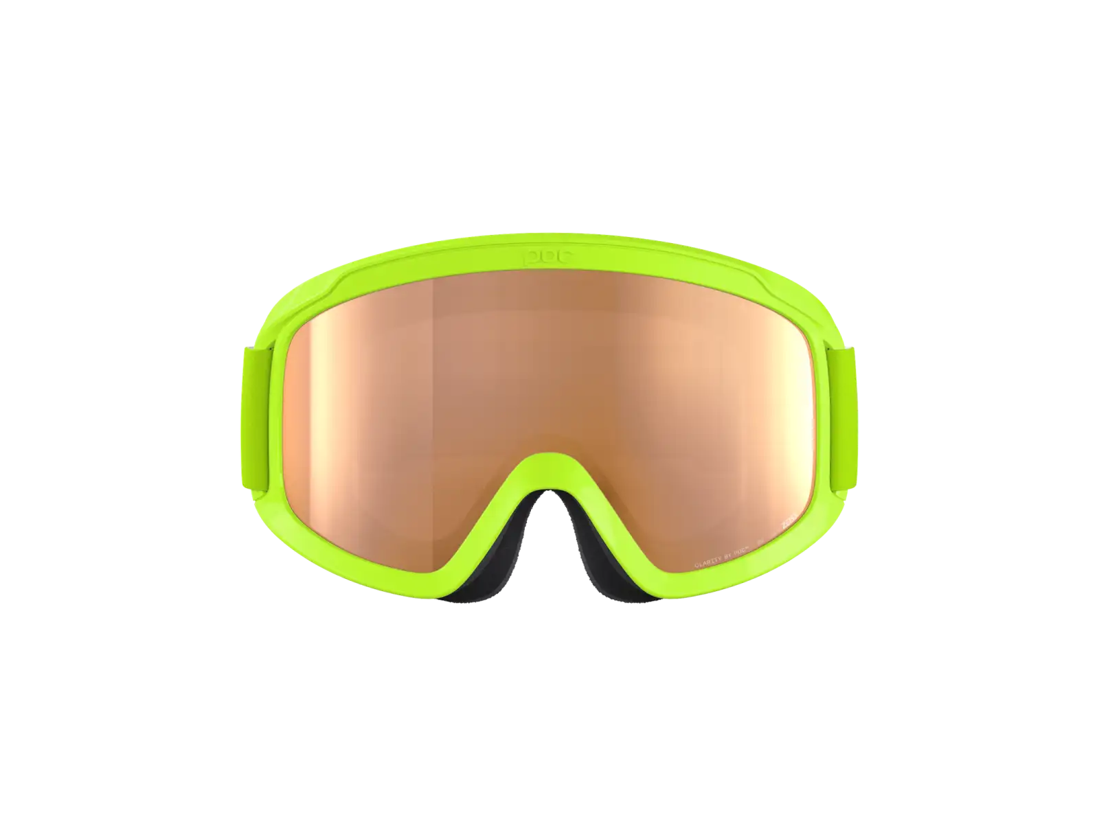 POC POCito Retina dziecięce gogle narciarskie Fluorescent Yellow/Green/Partly Sunny Light Orange