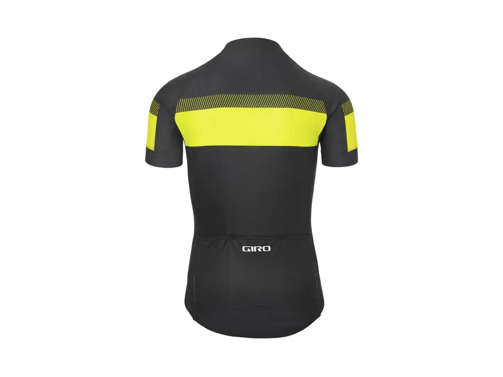 Giro Chrono Sport męska koszulka z krótkim rękawem Black/Hi Yellow Sprint
