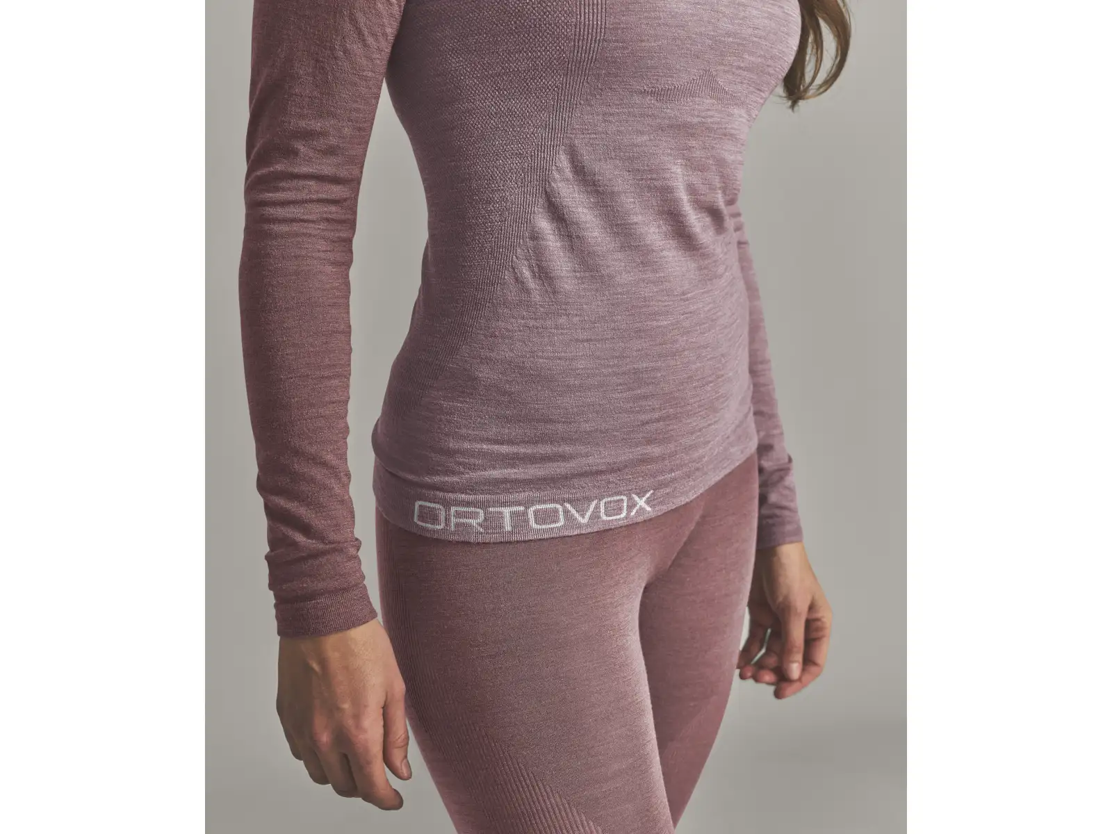 Ortovox 120 Competition Light damska koszulka termoaktywna z dlugim rekawem Dusk Rose